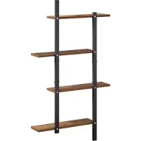 vidaXL Wandplank Oud hout 61 x 13,5 x 105,5 cm Bewerkt hout