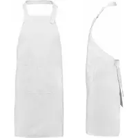 Benza Keukenschort / Barbecueschort - 85 x 70 cm - Wit