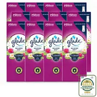 Glade 12 x – Touch & Fresh Navulling – Relaxing Zen – 10 ml - Wasstrips - Luchtverfrisser - Geurboost - Frisse Geur - Ontspannende Geur - Sandelhout