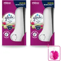 Glade 2 x - Houder Sense & Spray - Relaxing Zen - 18 ml - Bulkverpakking - Geurverspreiding - Douchemop - Automatische geur