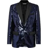 Philipp Plein Blazer Met Één Knoop Slim Fit