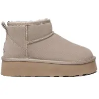EVER AU Boots taupe