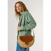 Pepe Jeans Schoudertas 'Saddie Barker' bruin
