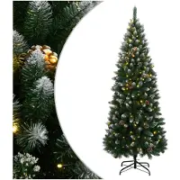 vidaXL Kunstkerstboom met 300 LED's 240 cm