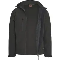 Cappuccino Italia Softshell hood jacket black