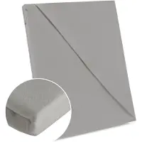 Darymex katoenen lakenset, 205x220 cm, traditionele grijze kleur