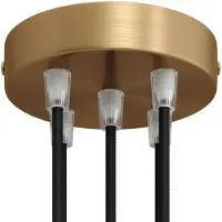 Creative Cables Krm575fots Metalen Cilindrische Lamp Plafondrozet Kit
