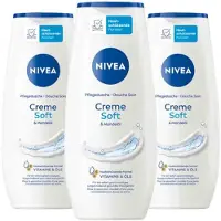 Nivea 3x Douchecrème Soft 250 ml