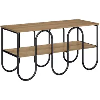 vidaXL TV-meubel 100 x 40 x 50 cm Artisanaal eiken Bewerkt hout
