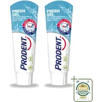 Prodent 2 x – Tandpasta – Fresh Gel – 75 ml - Wasstrips - Tandpasta - Frisse Adem - Anti-cariës - Anti-plak - Tanderosie