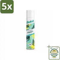 Batiste 5 x - Original - Droogshampoo - Klassieke Frisse Geur - Geeft Volume en Textuur - 200ml - Wasstrips - Droogshampoo - Haar Reinigen - Vet Haar - Haar Volume - Haar Frisheid