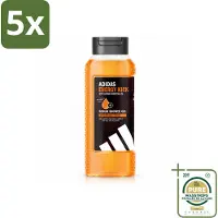 Adidas 5 x – Douchegel – Active Skin & Mind Energy Kick – 250 ml - Wasstrips - Douchegel Mannen - Energieke Douchegel - Frisse Douchegel - Citroen Geur - Huidverzorging