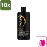 Syoss 10 x - Curls Intense - Shampoo - Langdurige Styling - 440ml - Bulkverpakking - Krullen verzorging - Douchemop - Krulhaar shampoo