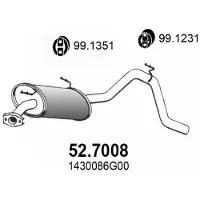 ASSO 52.7008 Einddemper