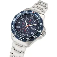 Nautica Analoog horloge ' LEEWAY ' navy / zilver