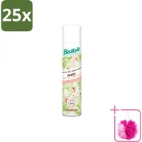 Batiste 25 x - Nude - Droogshampoo - Frisse Look - Volume en Textuur - 200ml - Bulkverpakking - Droogshampoo - Douchemop - Fris haar