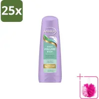 Andrélon 25 x – Conditioner – Volume Boost – 200 ml - Bulkverpakking - Volume boost haar - Douchemop - Kokos conditioner
