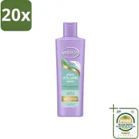 Andrélon 20 x – Shampoo – Volume Boost – 250 ml - Wasstrips - Haar Volume - Volume Shampoo - Kokos Shampoo - Aloë Vera Shampoo - Fijn Haar
