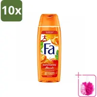 Fa 10 x – Douchegel – Empowering Moments – 250 ml - Bulkverpakking - Douchegel - Douchemop - Geur