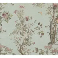 A.S. Création VOGELS EN VLINDERTUIN BEHANG | Botanisch - Bruin Groen Blauw Metallic - History of Art 2
