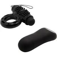 Baile FOR HIM | Control Remote Black 20v Ring | Best Seller | Sex Toys voor Couple | Sex Toys voor Mannen