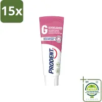 Prodent 15 x – Tandpasta – Gevoeligheid – Pro-Zinc Technologie – 75 ml - Grootverpakking - Vaatwasstrips - Gevoelige Tanden - Gevoelig Tandvlees - Pro-Zinc - Antibacteriële Werking - Mondverzorging