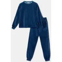 Woody Dames Huispak Donkerblauw Blauw XXL