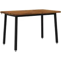 vidaXL Vierkante Eettafel 120 x 70 x 75 cm Massief Acacia Hout