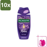 Palmolive 10 x - Arroma Essence - Douchegel - Lavendel & Ylang Ylang - Ultimate Relax - 250 ml - Bulkverpakking - Douchegel - Douchemop - Ontspanning