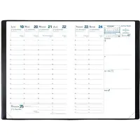 Quo Vadis Agenda Affaires FR Club 2023 0041285Q navy, 1W/2S, 10x15cm (10 x 15 cm, Frans)