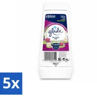 Glade 5 x – Luchtverfrisser Gel – Relaxing Zen – 150 g - Voordeelverpakking - 5 stuks