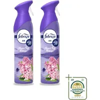 Febreze 2 x – Luchtspray – Mount Fuji Breeze – 185 ml - Wasstrips - Luchtverfrisser Spray - Geurverwijdering - Geur Neutraliseren - Mount Fuji Geur - Frisse Geur