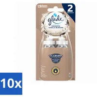 Glade 10 x - Sense & Spray - Romantic Vanillebloesem - 2 × 18 ml - Voordeelverpakking - 10 stuks