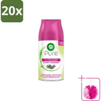 Air Wick 20 x – Navulling – Ontspannend – 250 ml - Bulkverpakking - Ontspannend - Douchemop - Rustgevend