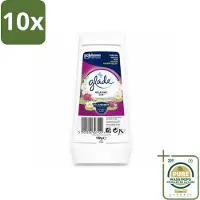 Glade 10 x – Luchtverfrisser Gel – Relaxing Zen – 150 g - Wasstrips - Luchtverfrisser Gel - Ontspannende Geur - Geur Neutraliseren - Langdurige Frisheid - Essentiële Oliën