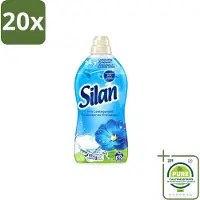 Silan 20 x – Wasverzachter – Classic Blue Fris Lentegevoel – 1144 ml - Grootverpakking - Vaatwasstrips - Wasverzachter - Fris Lentegevoel - Wasgoed Verzachter - Wasgoed Geur - Wasgoed Comfort