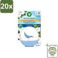 Air Wick 20 x – Luchtverfrisser – Deco Sphere Katoen – 75 ml - Wasstrips - Luchtverfrisser - Katoen Geur - Frisse Geur - Geur Neutraliseren - Geur In Badkamer