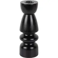 PT Living Kandelaar Modelar Medium Mango Wood Black
