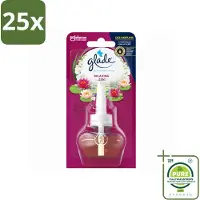 Glade 25 x - Navulling Elektrische Olie - Relaxing Zen - Zonder Houder - Grootverpakking - Vaatwasstrips - Ontspanning - Geur - Rust - Kalmerende Geur - Geurverspreider