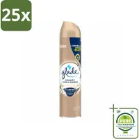 Glade 25 x – Luchtverfrisser Spray – Romantic Vanilla Blossom – 300 ml - Grootverpakking - Vaatwasstrips - Luchtverfrisser - Geur Spray - Vanille Geur - Orchidee Geur - Sandelhout Geur