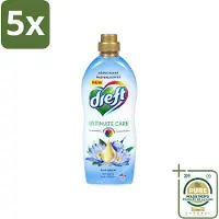 Dreft 5 x - Wasverzachter - Gekleurde Was - Blauwe Droom - Anti-Veroudering - 40 Wasbeurten - Wasstrips - Wasverzachter - Anti-aging - Kleurbescherming - Wasgoed - Kleding Verzorging