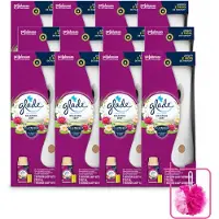 Glade 12 x - Automatische Spray - Relaxing Zen - 269 ml - Bulkverpakking - Automatische geurverfrisser - Douchemop - Rustgevende geur