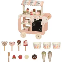 Russle Loopwagen-Trainer Hout IJscokar