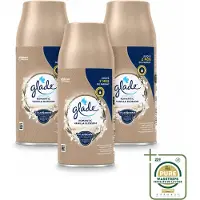 Glade 3 x - Romantic Vanillebloesem Navulling - 269 ml - Wasstrips - Romantische Geur - Luchtverfrisser - Automatische Spray - Vanillebloesem - Warme Geur