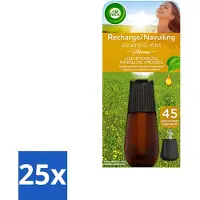 Air Wick 25 x Essential Mist - Navulling - Happiness - Ananas & Wilde Munt - 20ml - Voordeelverpakking - 25 stuks