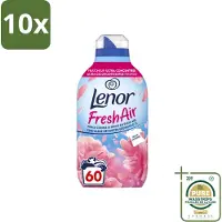 Lenor 10 x – Wasverzachter – Bloesem – 60 Wasbeurten – 840 ml - Wasstrips - Wasverzachter - Buitenluchtfrisheid - Bloesemgeur - Wasgoed - Geur