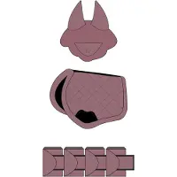 Imperial Riding - Speelgoed set Crafty Ponies IRHVelvet - Dark Mauve