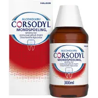 Corsodyl mondspoeling - bij tandvleesontsteking