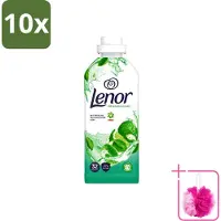 Lenor 10 x – Wasverzachter – Freshness Guard – 32 Wasbeurten – 800 ml - Bulkverpakking - Wasverzachter - Douchemop - Frisheid