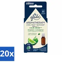 Glade 20 x – Aromatherapy Mist Diffuser Navulling – Calm Mind – 17,4 ml - Voordeelverpakking - 20 stuks